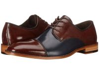 Stylish Stacy Adams Spectator Oxfords for Men - Brayden - Brown/Navy Online